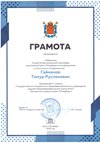 2022-2023 Гайнанов Тимур 7л 2022-23 (ИКТ Альшевская А.А.)